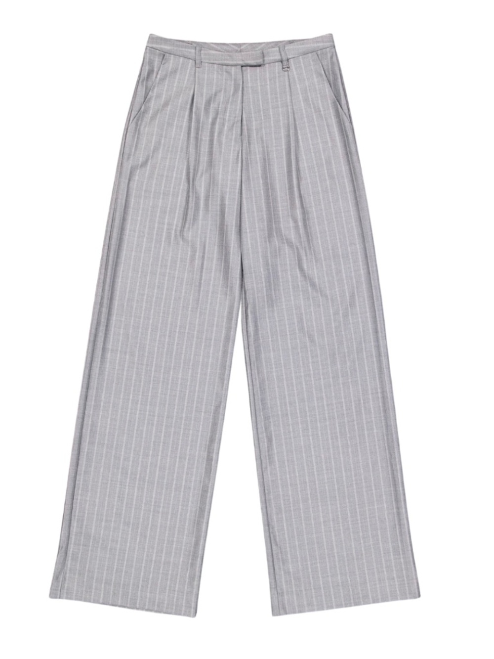 PERMANENTE VACATION Spatial Trousers Silvers Stripes $370 NWOT Sz S